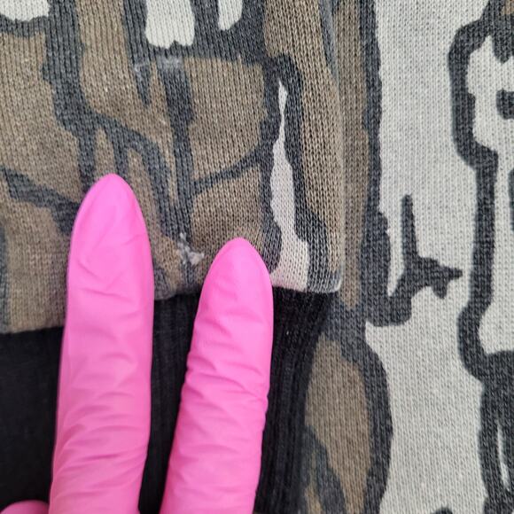 Vintage Treebark Hunting Zip Jacket Women S/M 24x23 Baggy USA - Picture 7 of 12